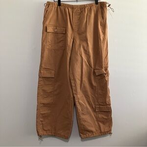 Forever 21 Wide Leg Cargo Pants Size Large